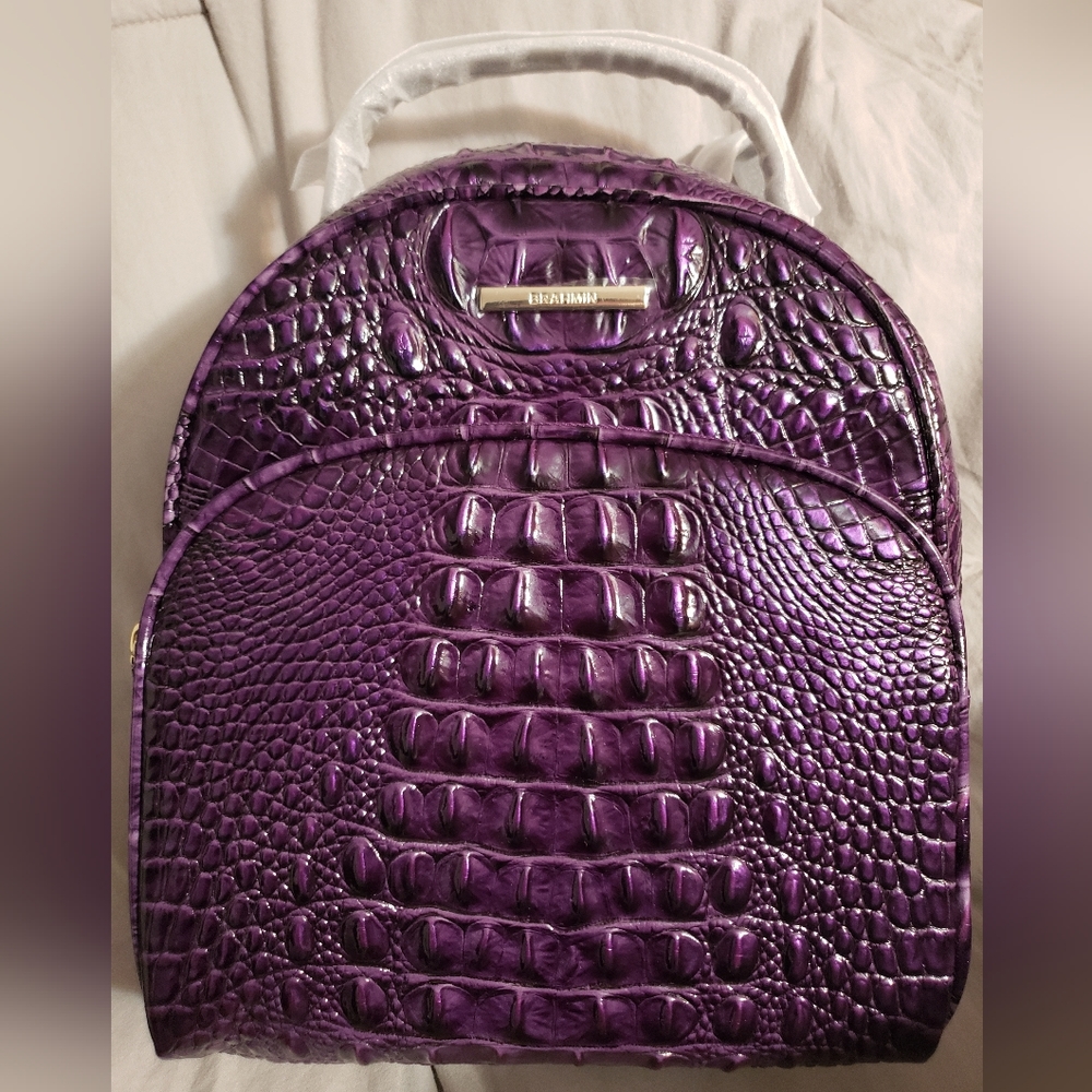 NWT Brahmin Leather Backpack